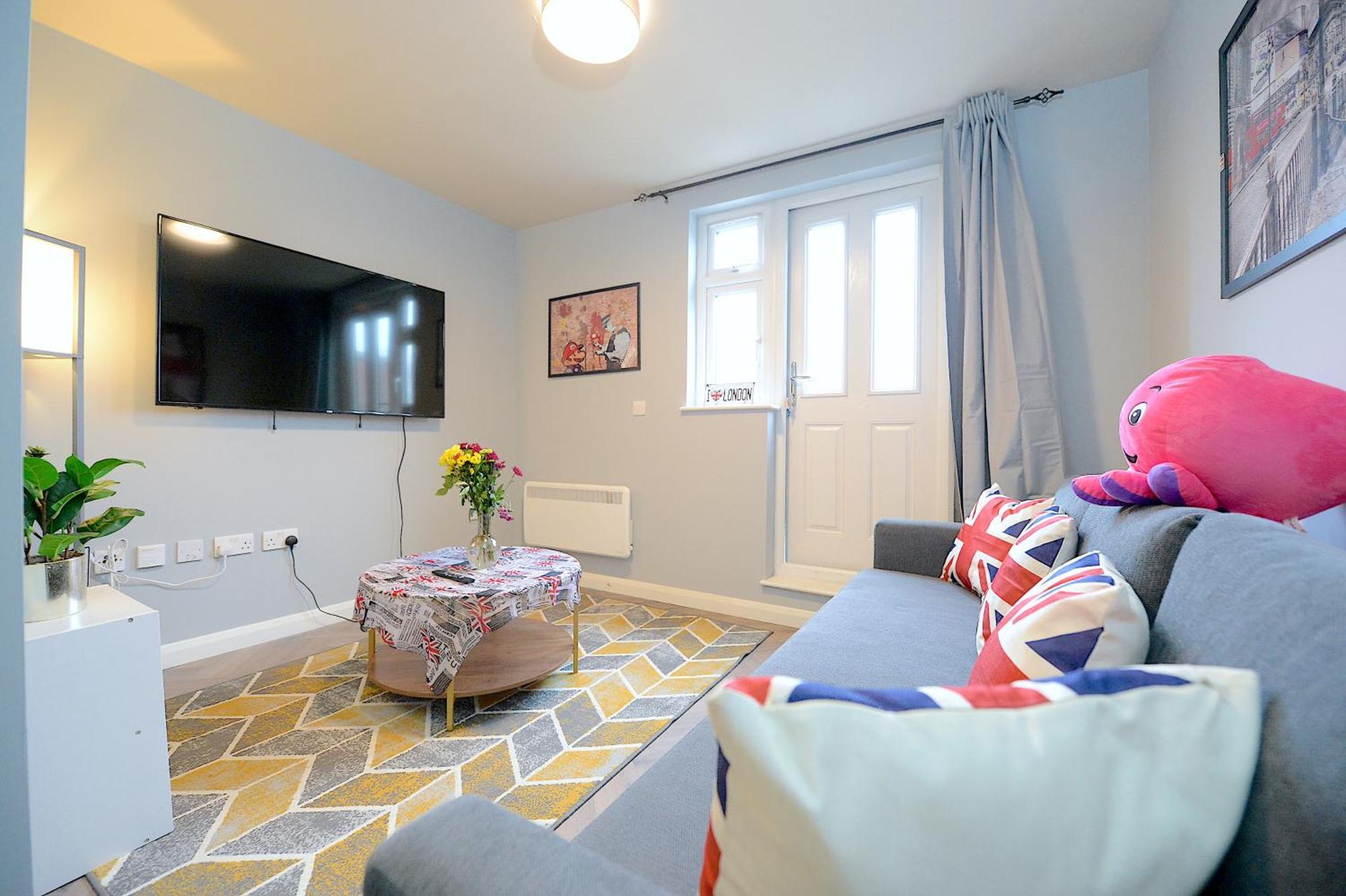 Апартаменти 2 Bed Terraced Flat Piccadilly Line Лондон Екстер'єр фото